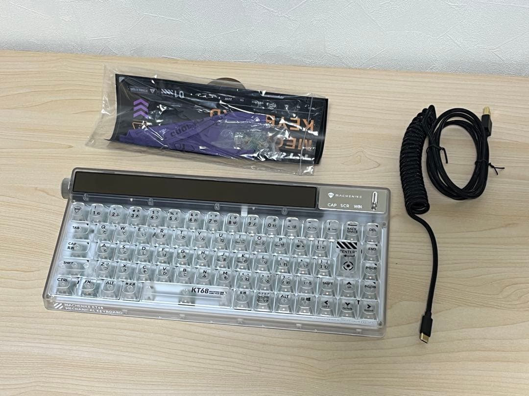 MACHENIKE KT68 ProSmartScreen メカニカルキーボード
