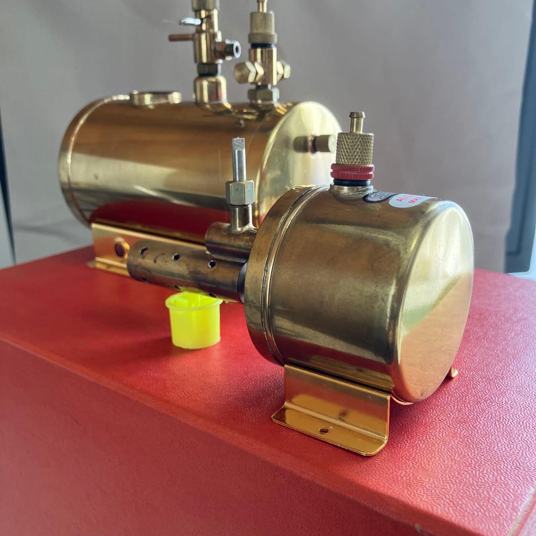 SAITO モデル スチーム エンジン T2DR & ボイラー B2E セット