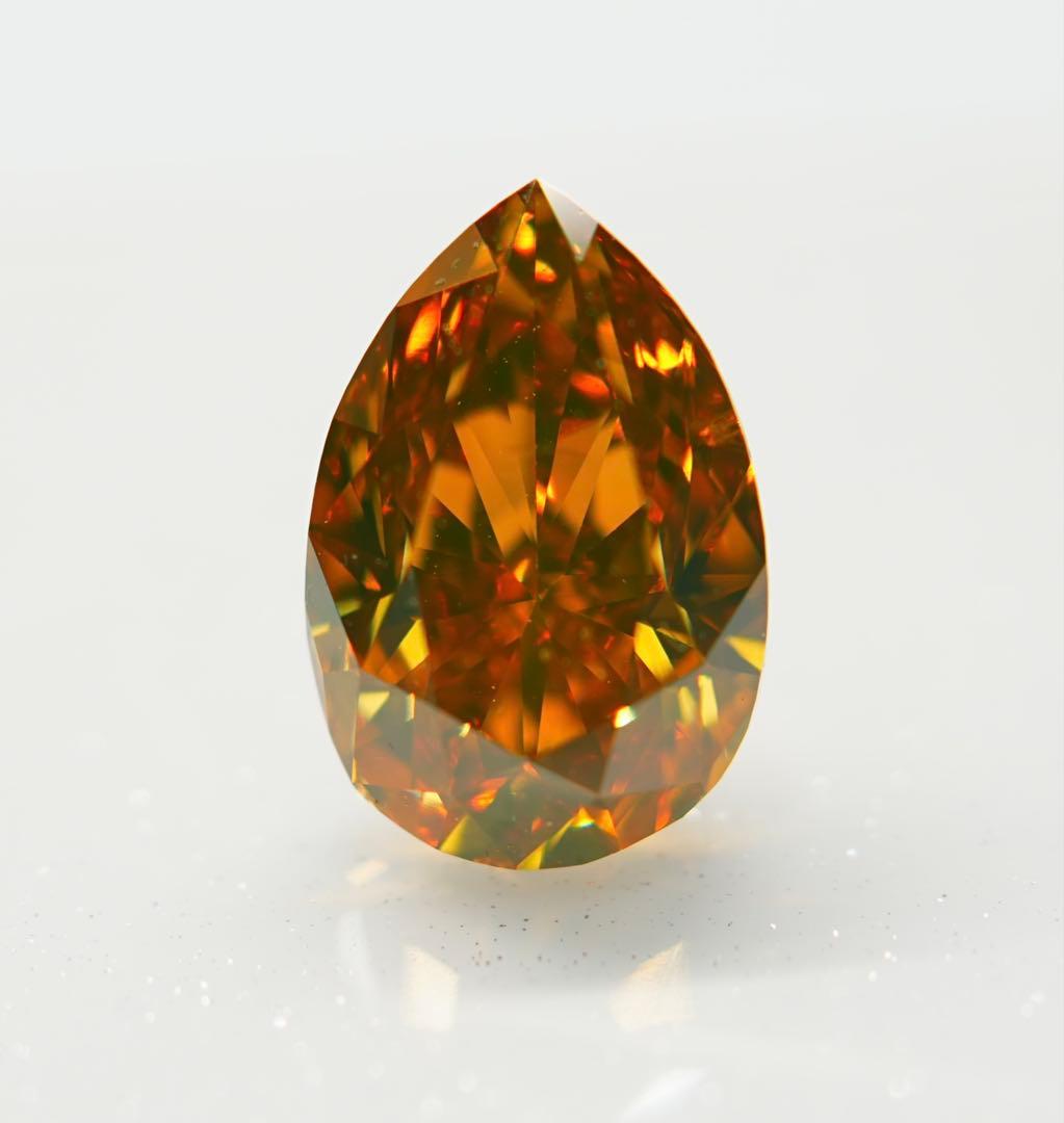 キンセール価格fancy brownish yellow orange