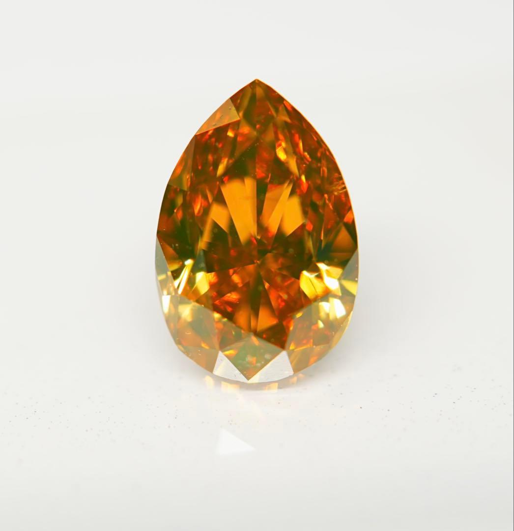 キンセール価格fancy brownish yellow orange