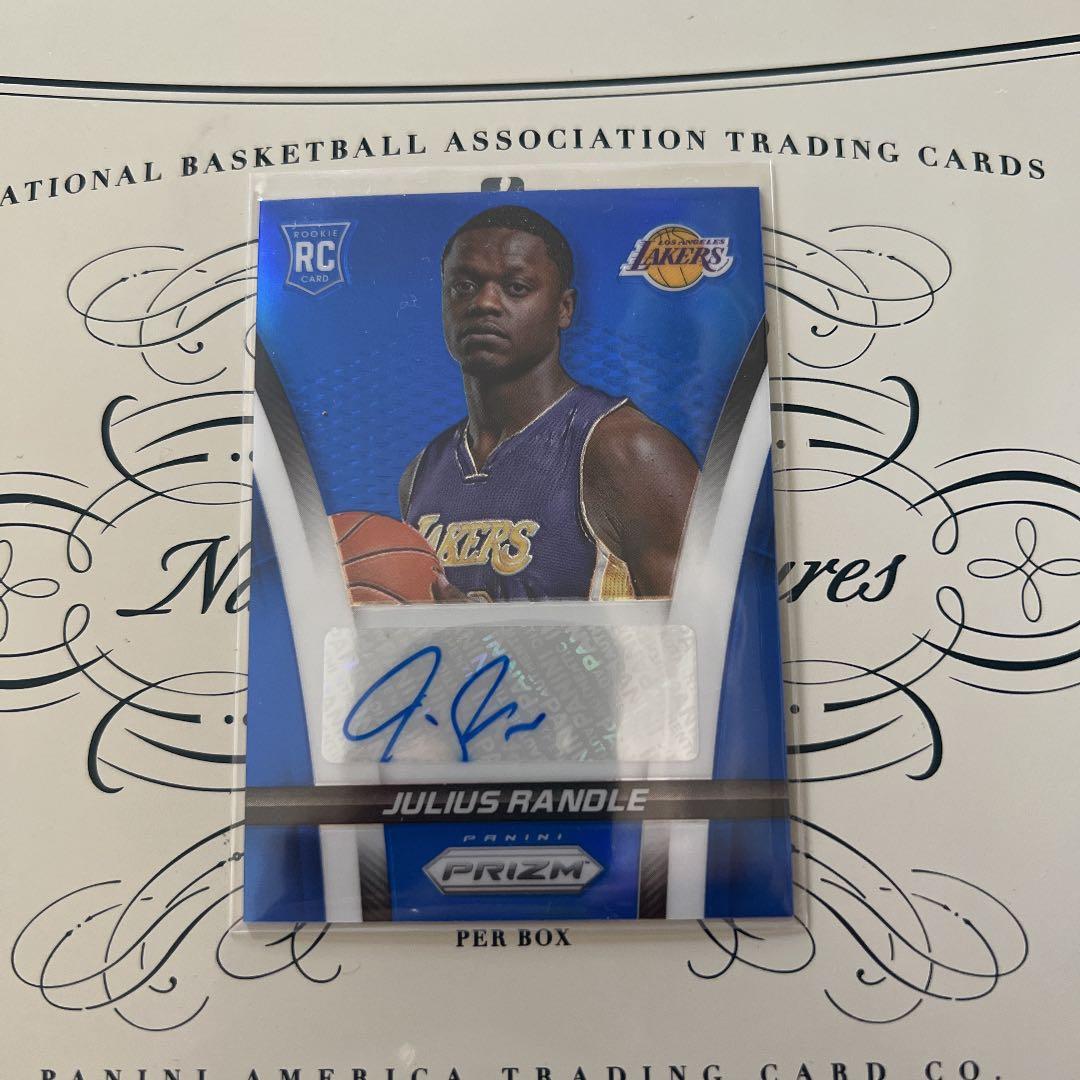 ジュリウス ランドル Panini Prizm ルーキー 直筆サイン