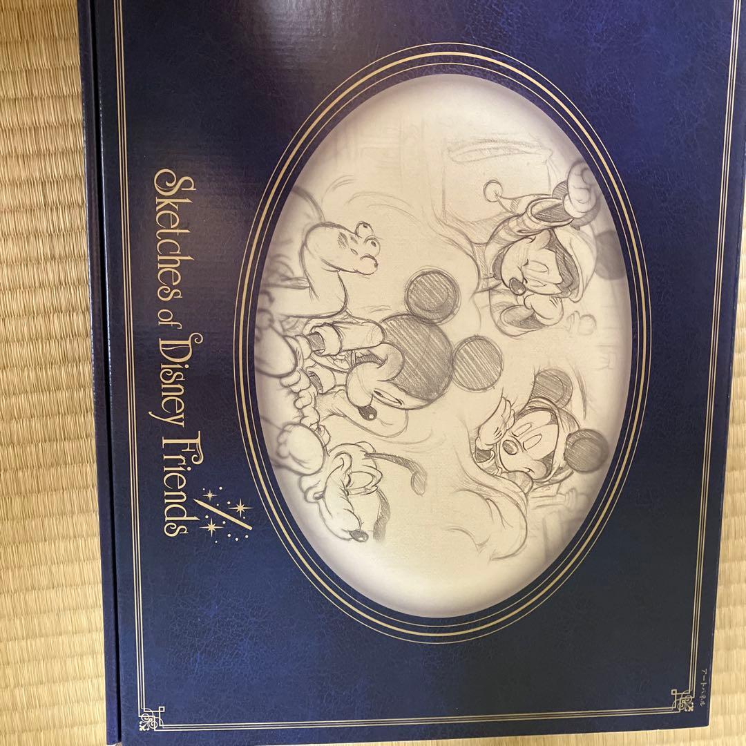 絵画 Sketches of Disney Friends