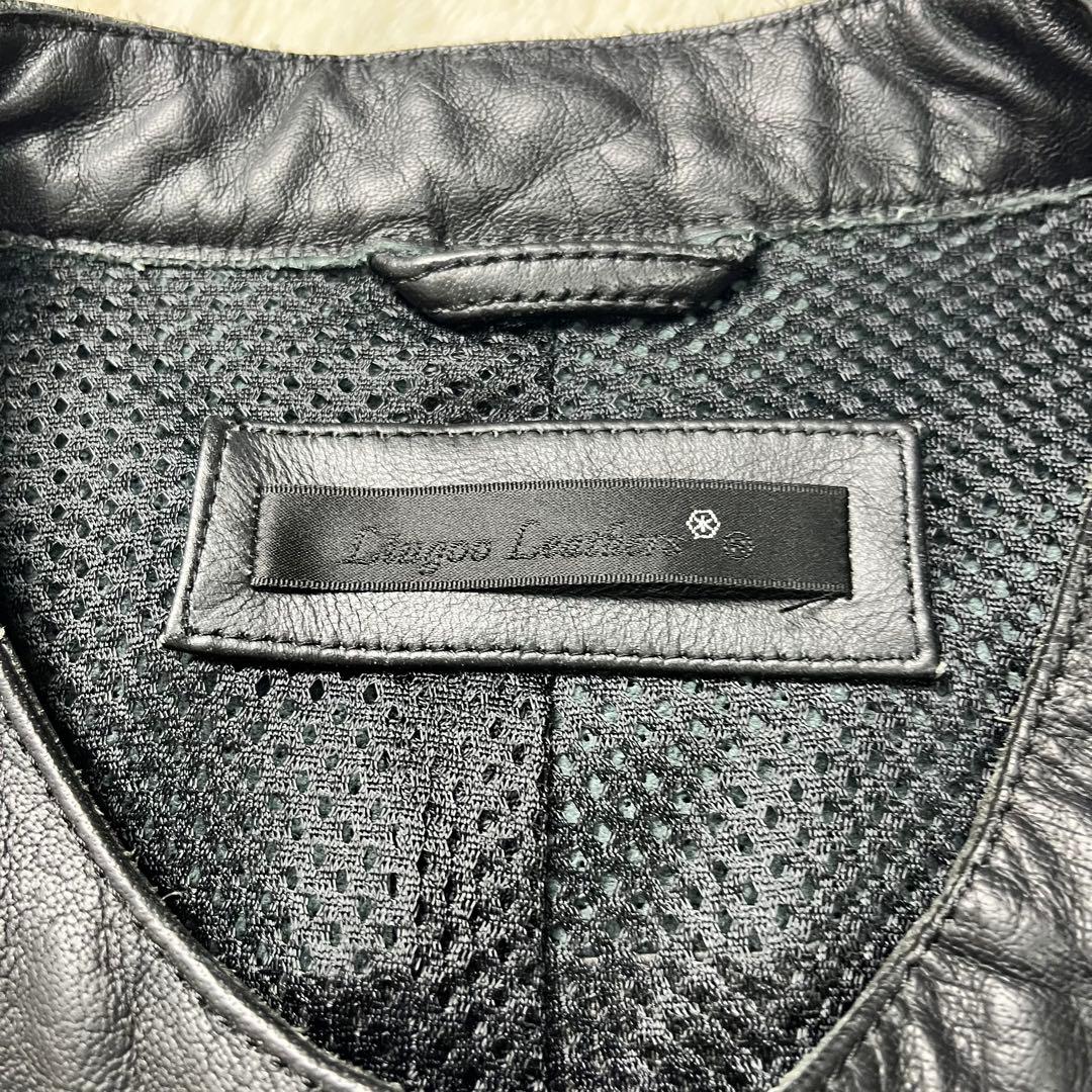 マッツliugoo leathers ライダース　レザージャケット　　3L