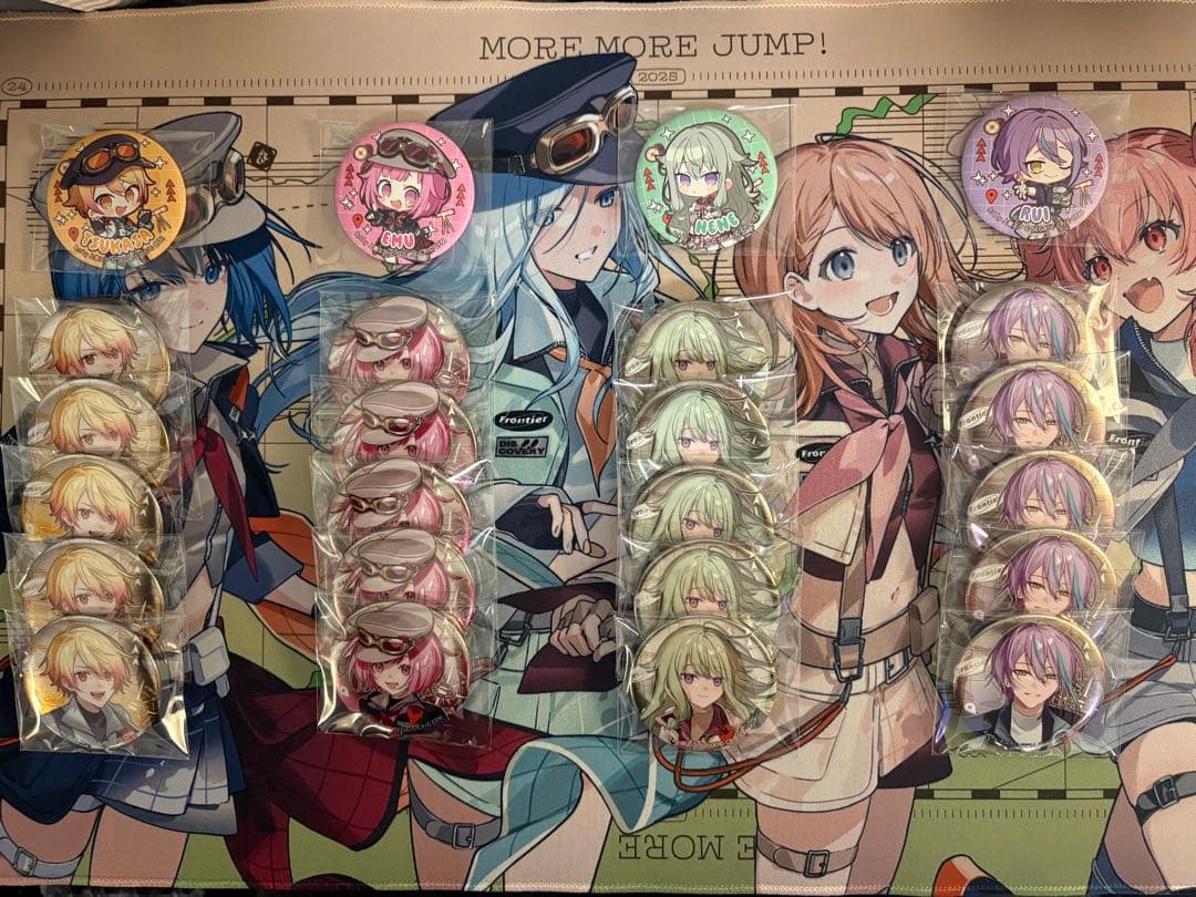 プロジェクトセカイ COLORFUL LIVE 缶バッジ 8種セット