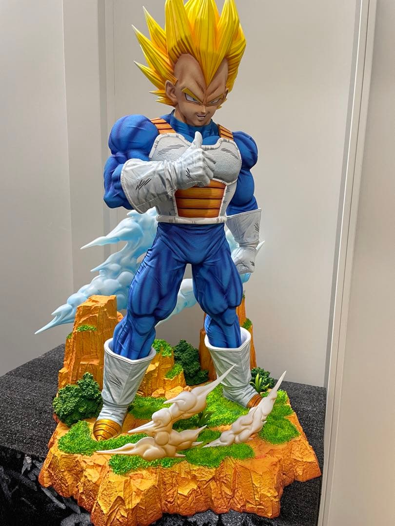 海外限定絶版即完売ドラゴンボールベジータガレージキットスタチュー1/4サイズ