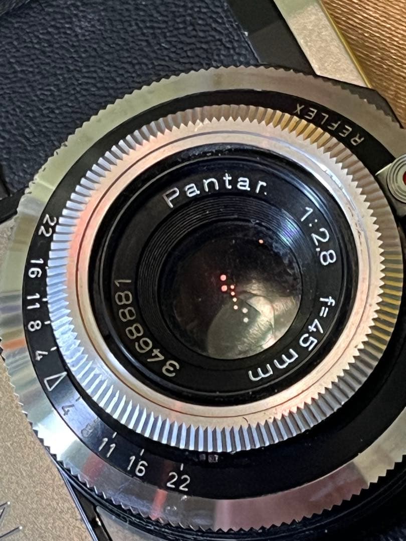 Zeiss Ikon Contaflex 初期型 Pantar45mm付 動作品