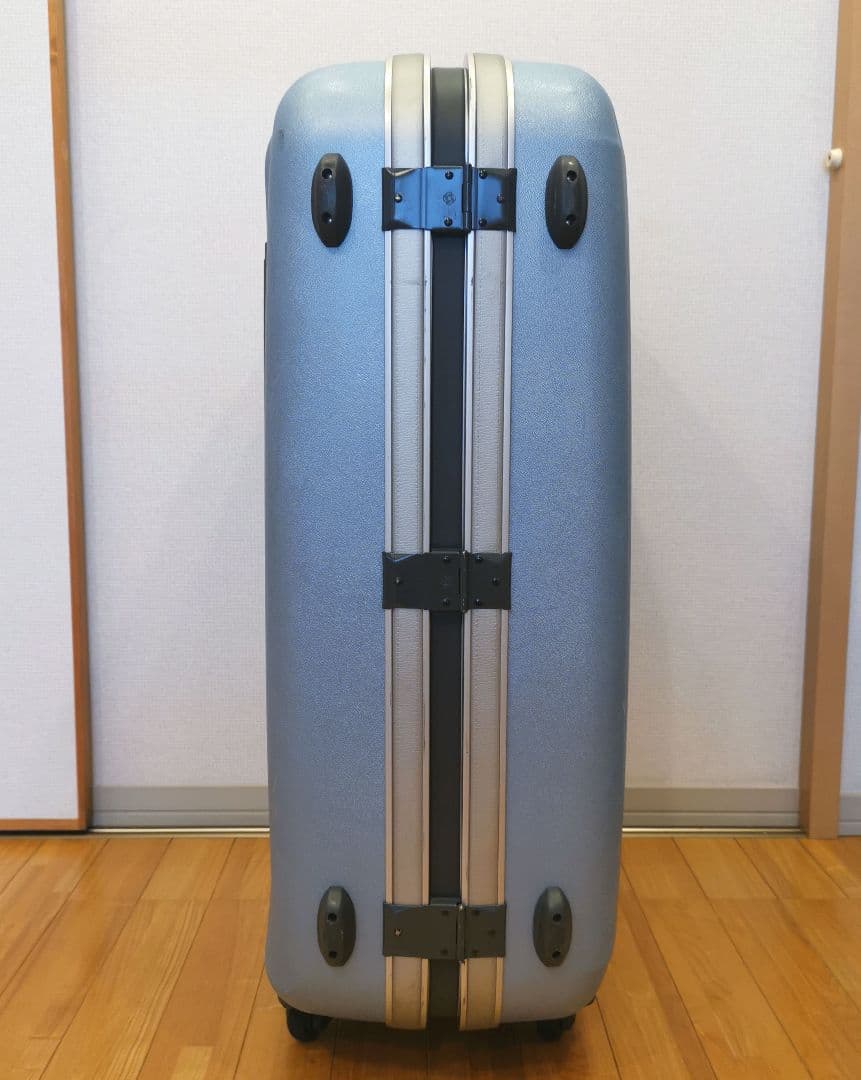 廃盤 サムソナイト シルエットMV 97L スーツケース 大容量 クリアブルー