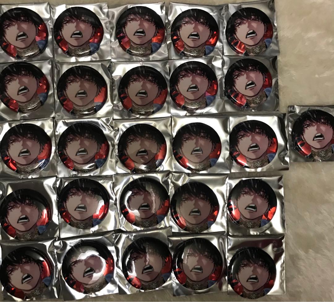 ファントムバスターズ ファボテリア ホログラム 缶バッジ 宍喰野虎落 26点