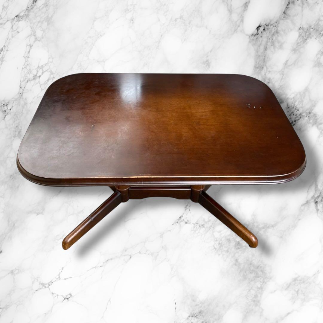 キツツキ 飛騨産業 ダイニングテーブル ダークブラウン 机 テーブル