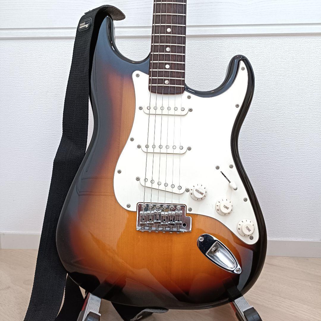 メンテ済｜Squier ストラトキャスター エレキギター サンバースト