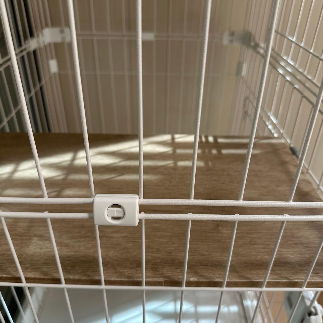 富山市まで引き取り希望 猫用ケージ　2段　ハンモック付き