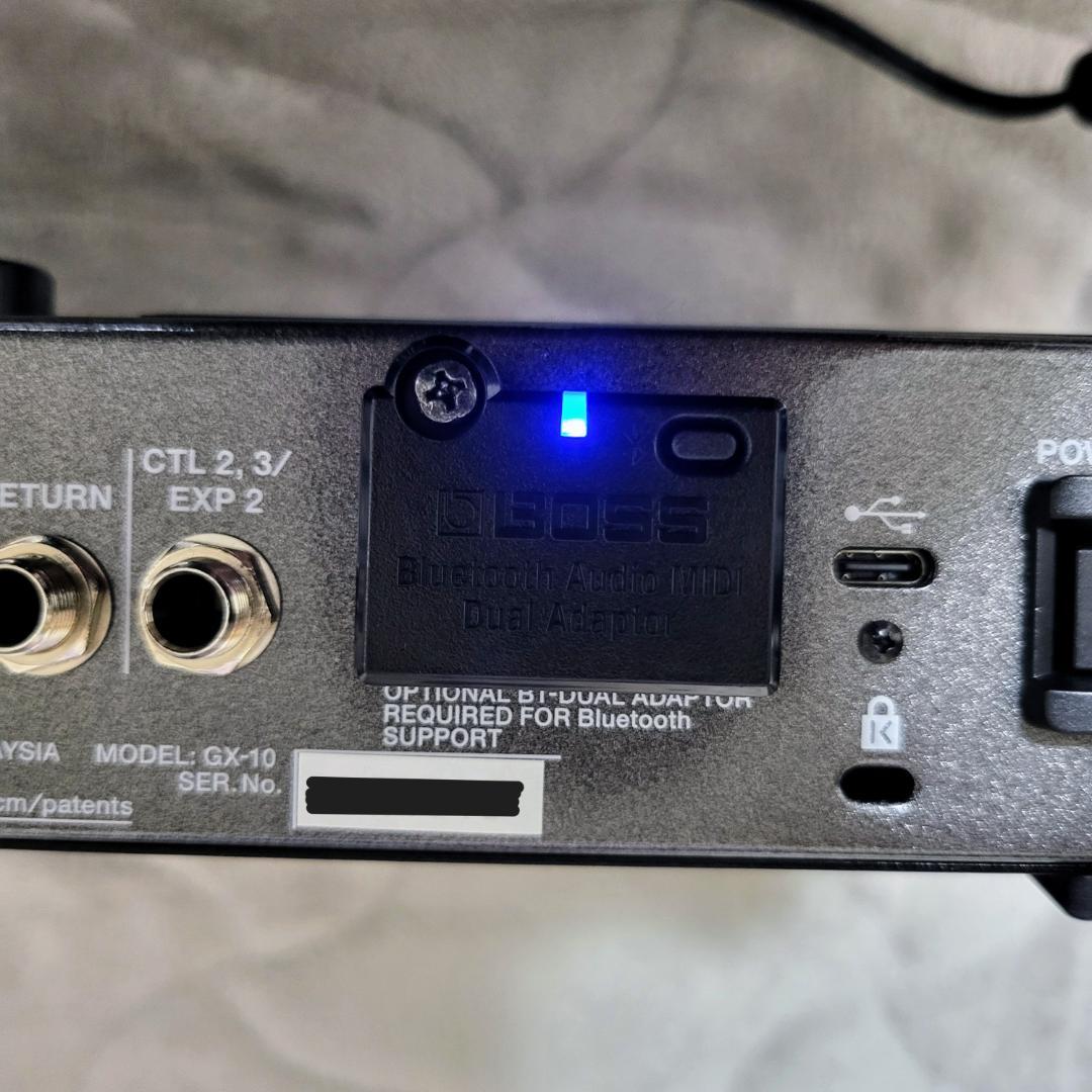 BOSS GX-10 ＋ BT-DUAL　ギターエフェクター