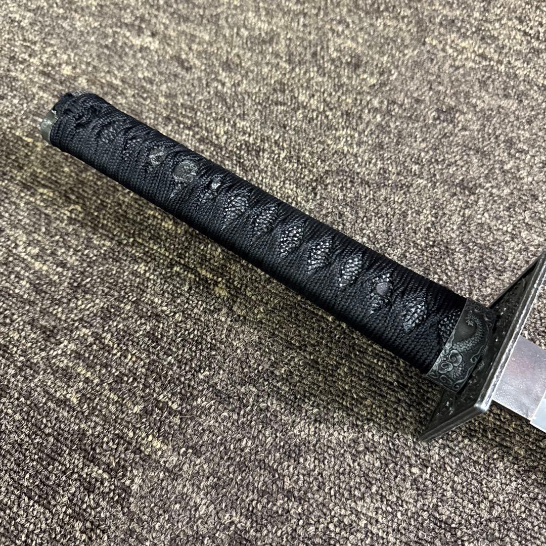 美術刀剣 模造刀 忍者刀大刀 竜刀身 上仕上げ 模造刀 小太刀 脇差