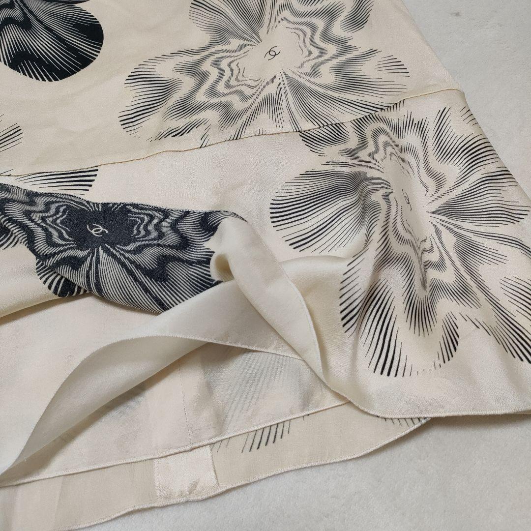 美品！シャネル　シルク　スカート　CHANEL　38