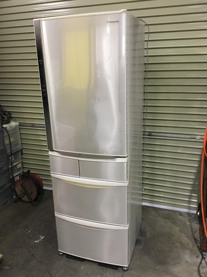 吉野 パナソニック 5ドア冷蔵庫 NR-E438T-N 2014年製
