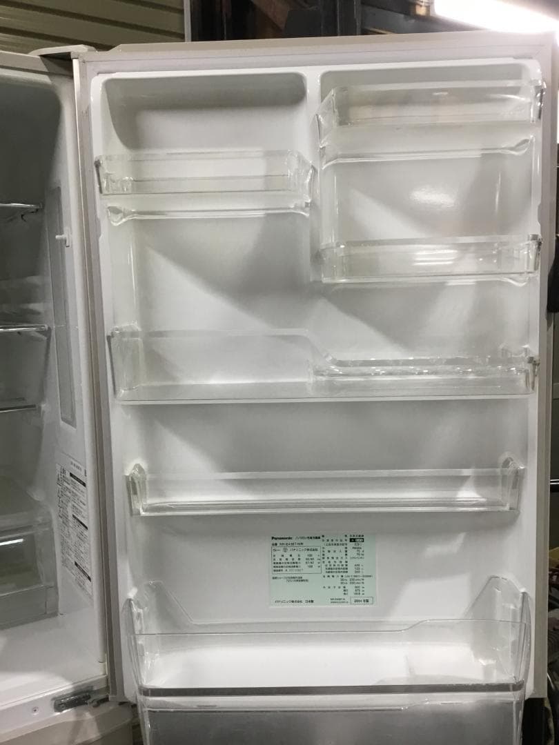吉野 パナソニック 5ドア冷蔵庫 NR-E438T-N 2014年製