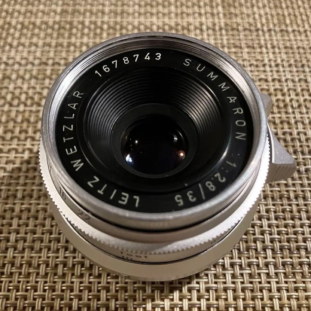 Leica Summaron 35mm F2.8 L（L/M変換リング付）