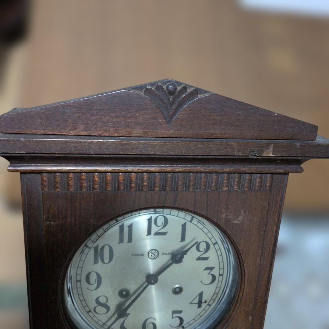 精工舎　稼働品　ゼンマイ時計　振り子時計　昭和レトロ