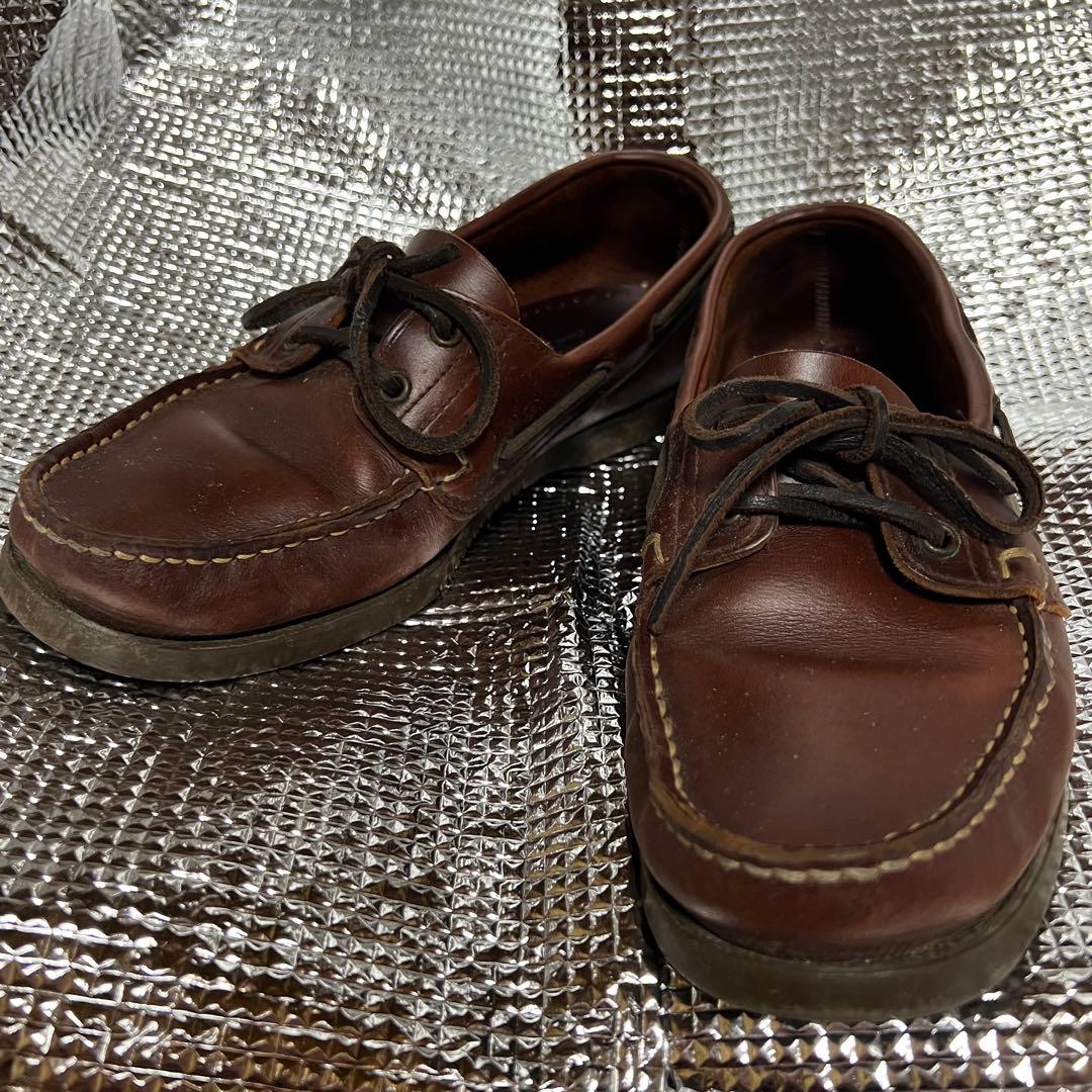Paraboot パラブーツ デッキシューズ モカシンシューズ レザー ブラウン