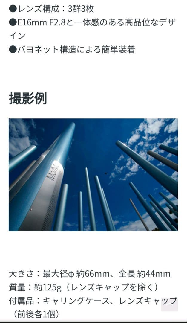 ソニー 広角レンズ