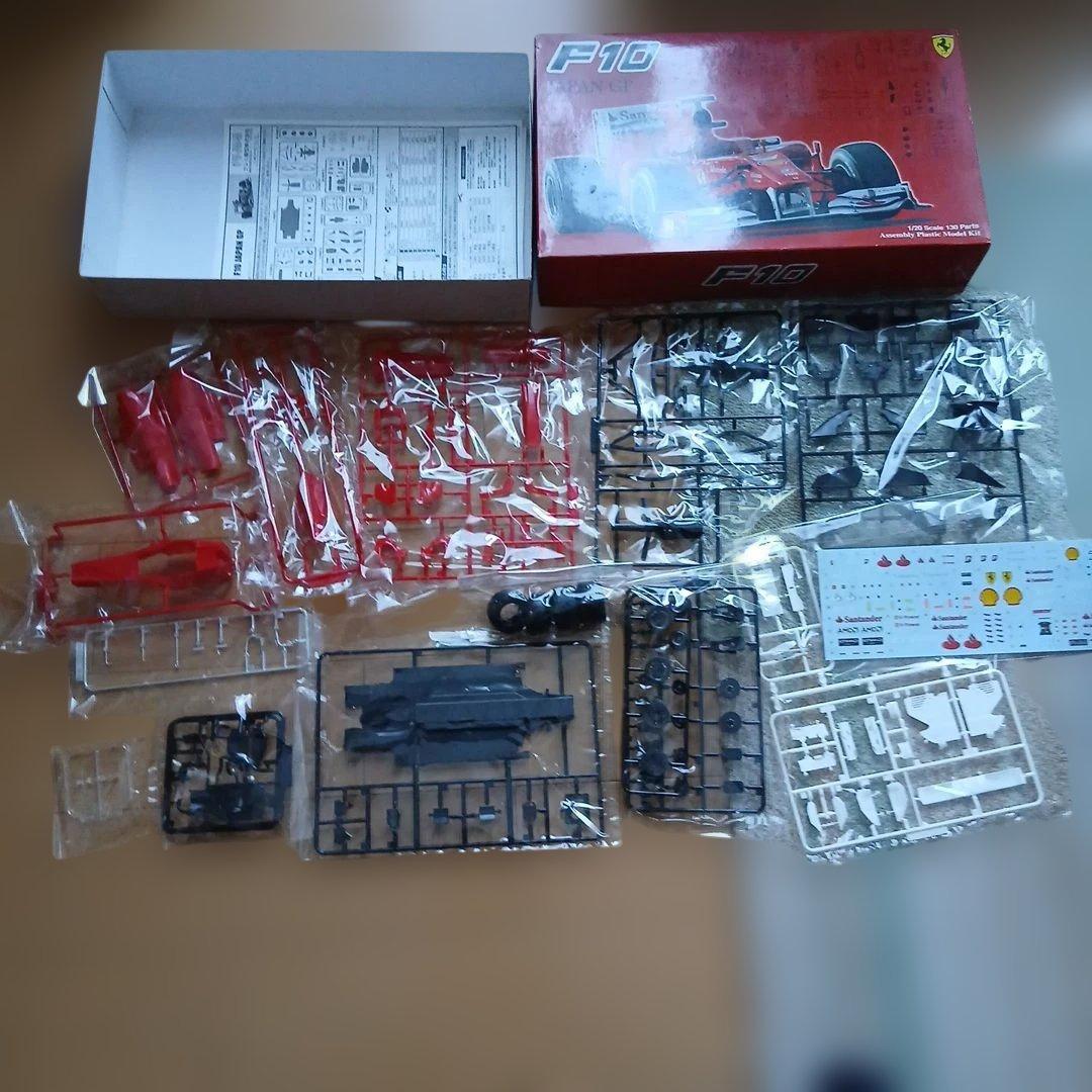 フジミ1/20 フェラーリF10 JAPAN GP プラモデル未組立