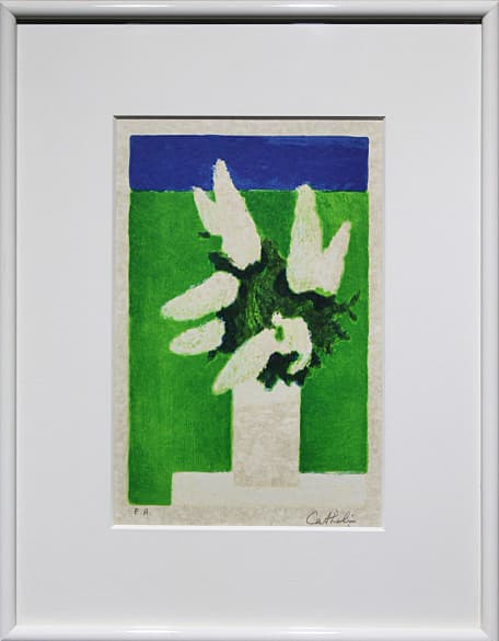 カトラン【ライラック】 和紙刷り リトグラフ