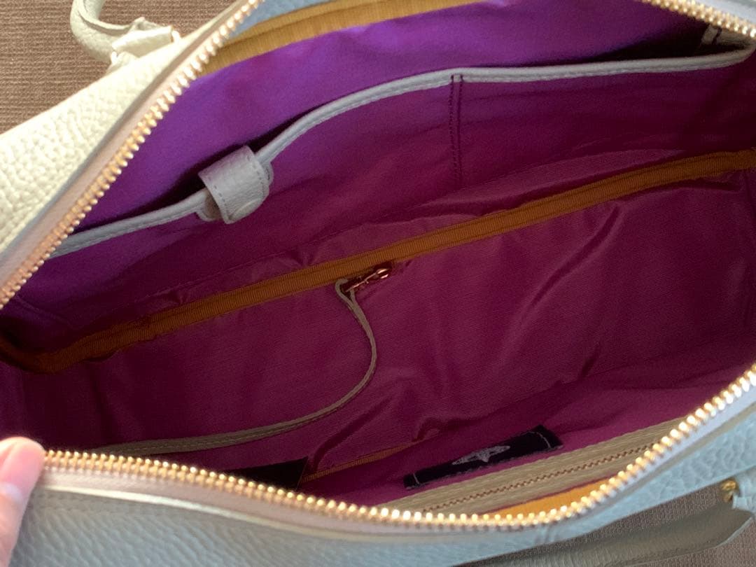 新品未使用【ADMJ】ボストンバッグ ウスクモ(ライトグレー )