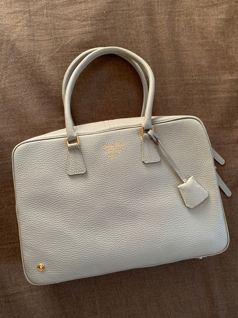 新品未使用【ADMJ】ボストンバッグ ウスクモ(ライトグレー )