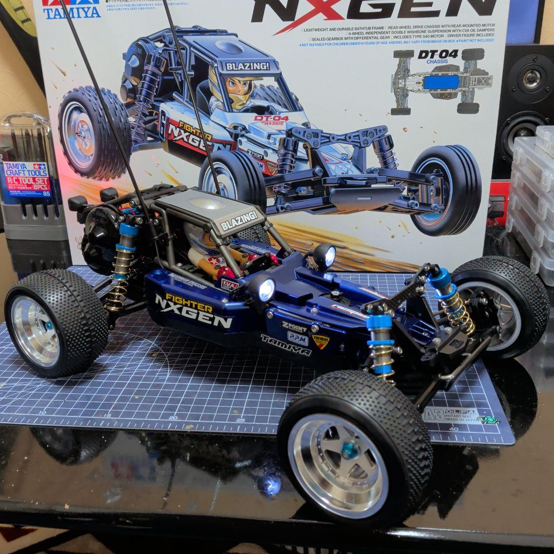 タミヤ DT04 ファイターネクスジェン 匠カスタム ブラシレスセット⑧