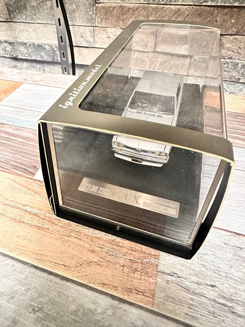 希少品　新品未開封Sky line 2000 GT-X KGC10 Silver