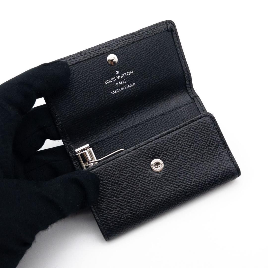 【超極美品】ルイヴィトン　新型IC ミュルティクレ6 タイガ　キーケース