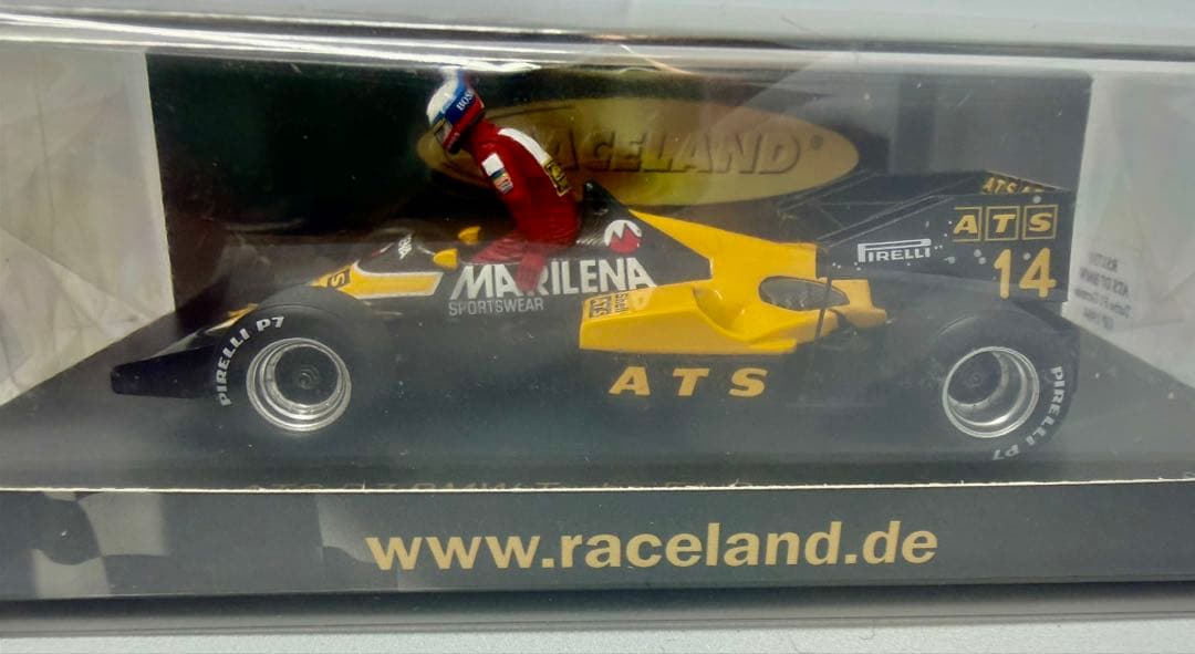 世界500台　スパーク 1/43 ATS D7BMWドイツGP 1984ミニカー