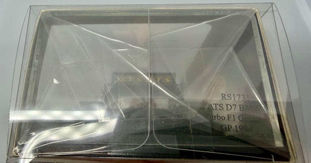 世界500台　スパーク 1/43 ATS D7BMWドイツGP 1984ミニカー