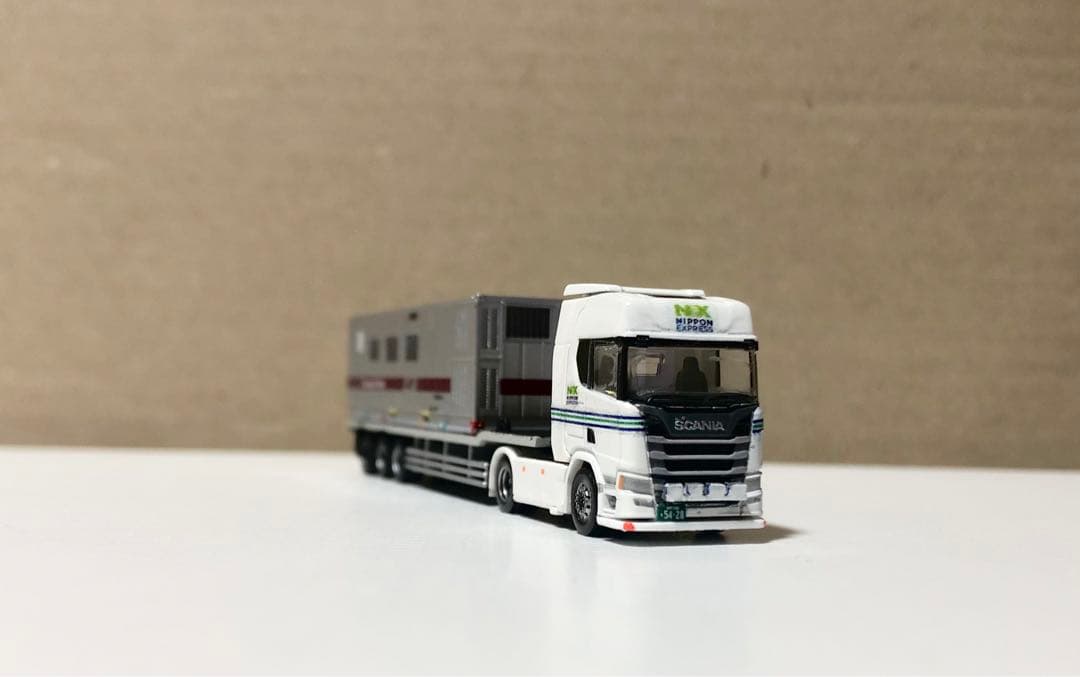 スカニア コンテナ 運搬セミトレーラー トレーラーコレクションJRF トラック