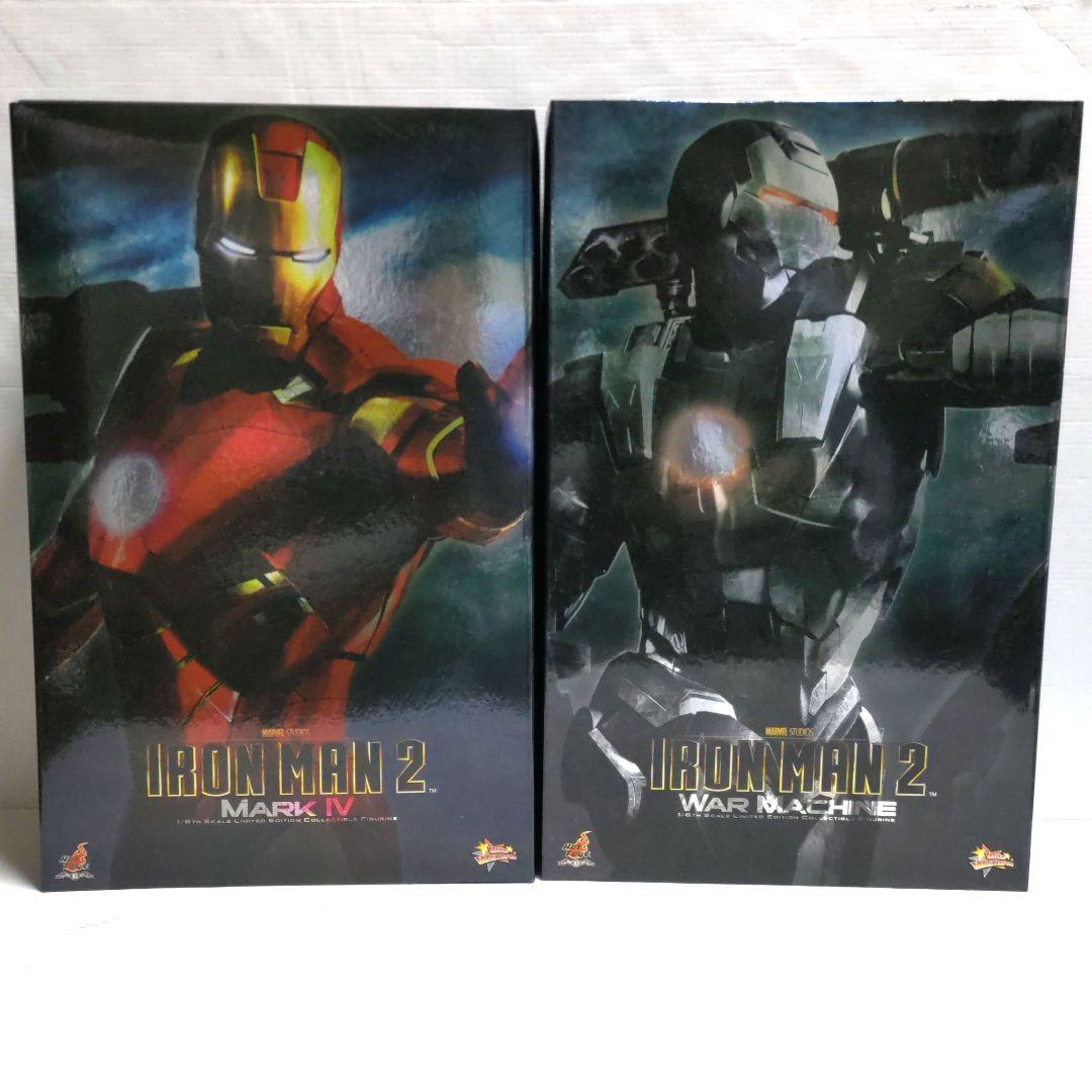 ホットトイズ アイアンマン2 マーク4 ウォーマシン フィギュア マスターピース