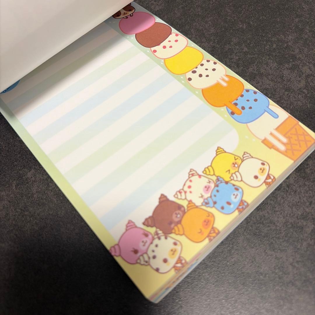 平成レトロ　メモ帳　ソフトクリーム