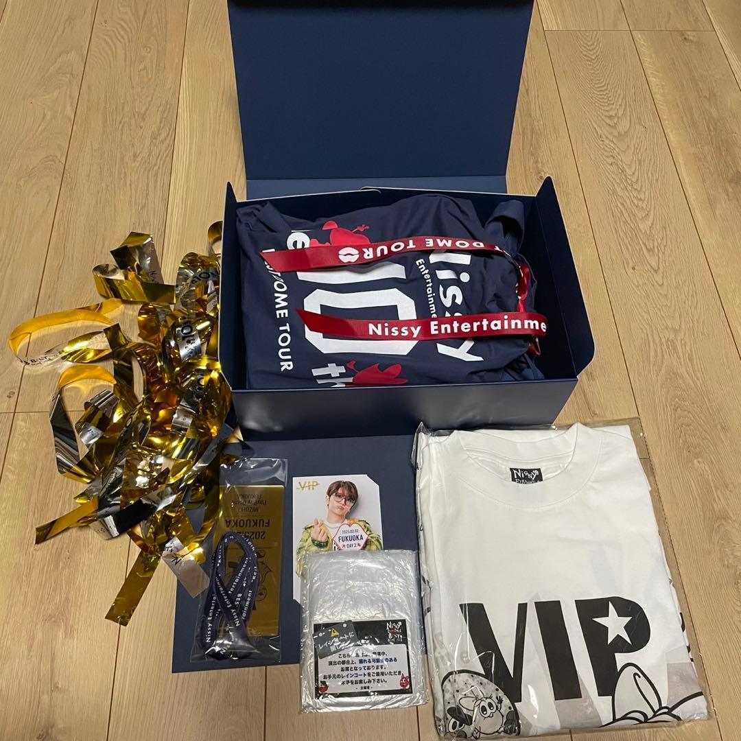Nissy Entertainment 10周年 VIPシート 2日目特典 銀テ