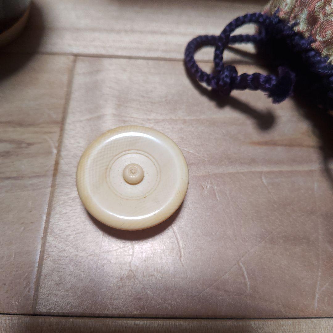 美品　膳所焼　茶入　淡海ぜぜ　陽炎園