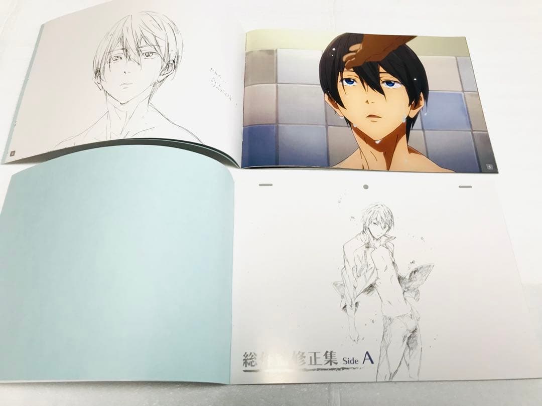 ◎西屋太志◎Free!総作監修正集＆総作画監督修正集 七瀬遙 松岡凛 山崎宗介