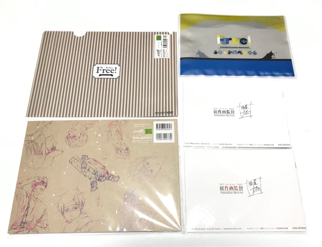 ◎西屋太志◎Free!総作監修正集＆総作画監督修正集 七瀬遙 松岡凛 山崎宗介