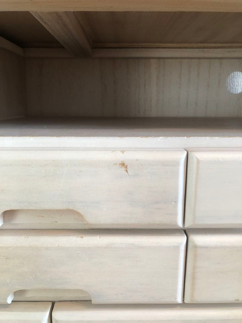 【＊12/6で削除します】ニトリ　ホワイトキャビネット　電話台　リビング収納