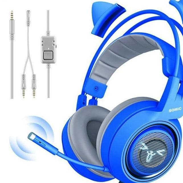 猫耳ヘッドホン ゲーミングヘッドセット  7.1Ch