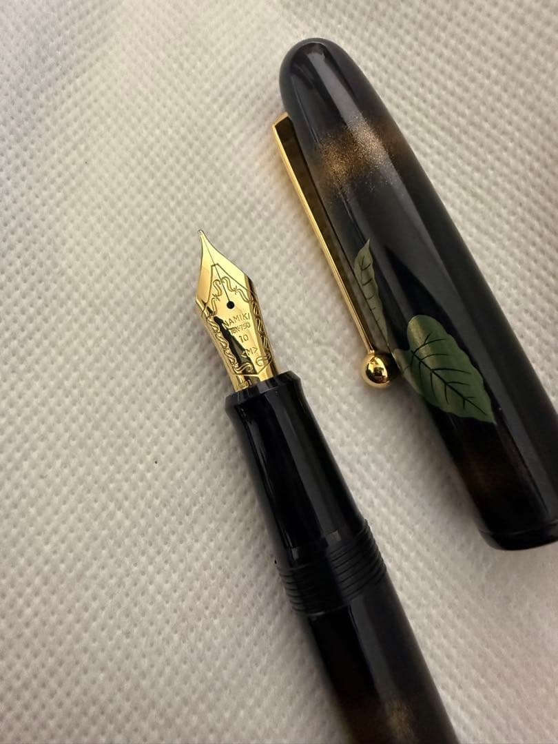 NAMIKI蒔絵万年筆、コブラ