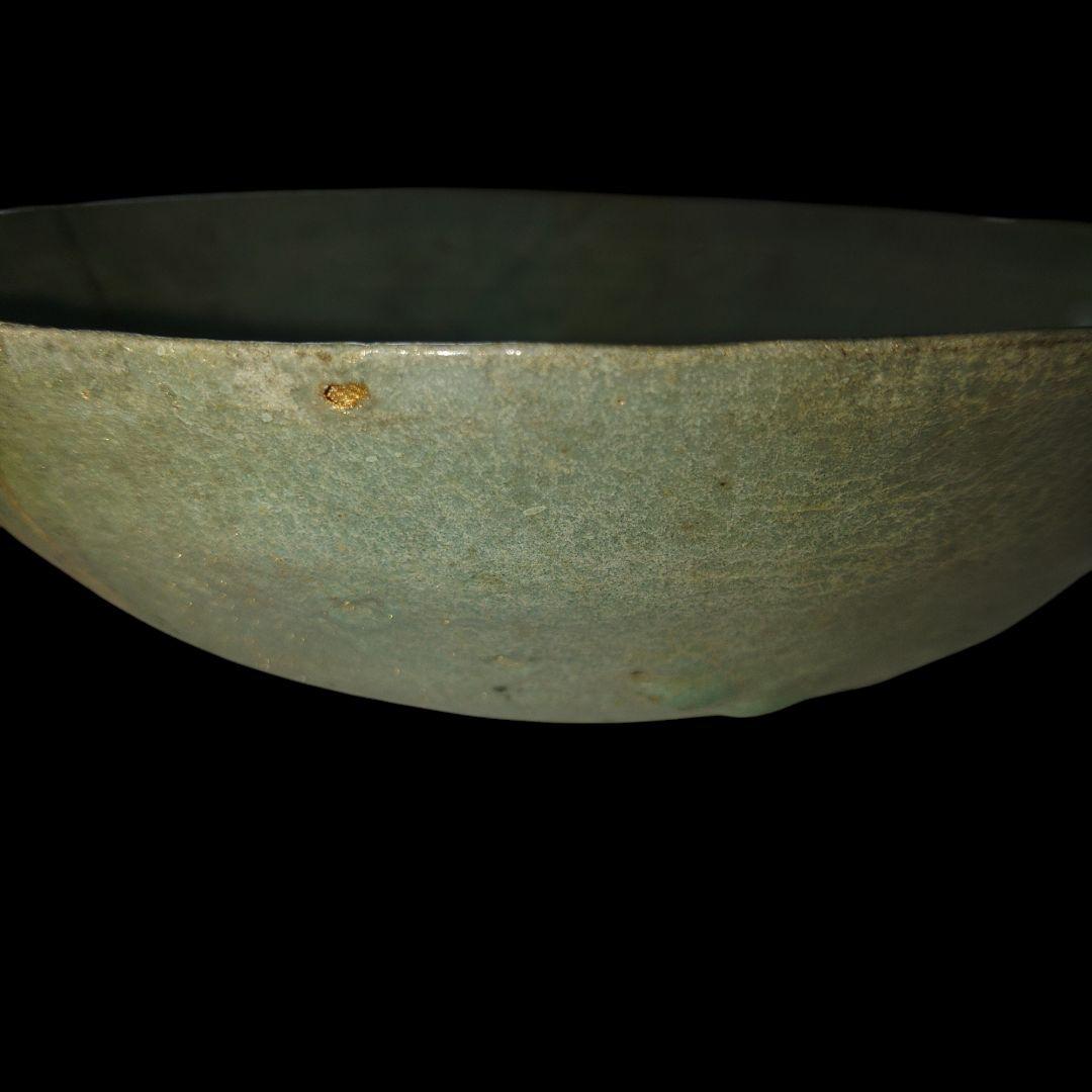 14世紀代　高麗青磁碗　金継ぎ　時代