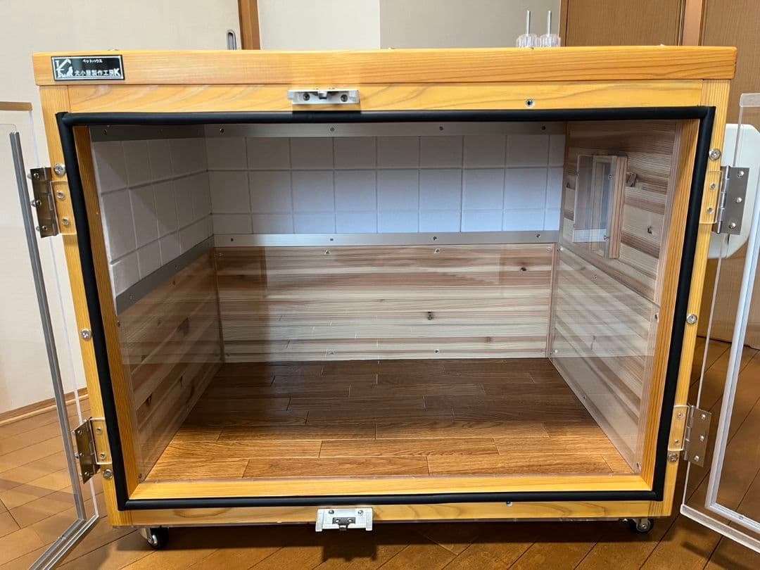 【ほぼ新品】犬小屋製作工房K　防音ケージカバー7