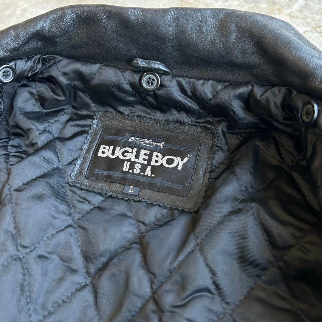 A-2 ウエスタンデザイン ショート丈 本革レザー ボンバージャケット ブルゾン