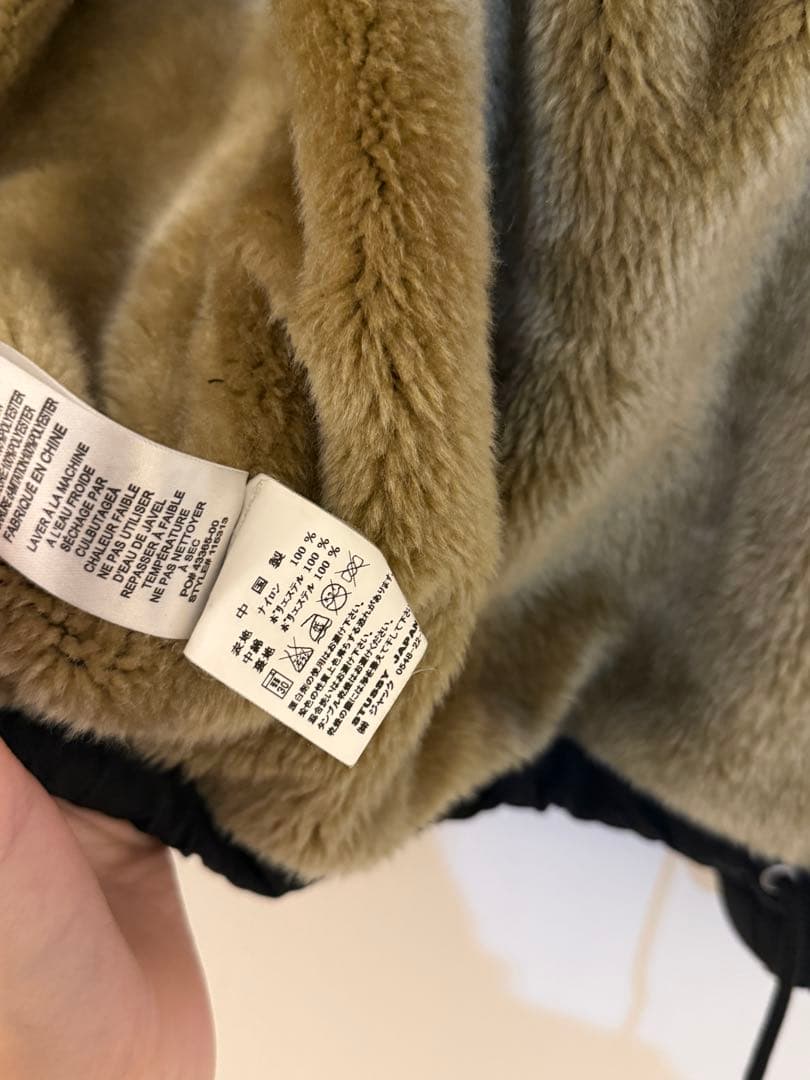 STUSSY ステューシー コーチジャケット メンズL フェイクファー裏地 美品