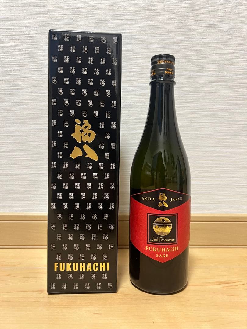 【限定酒】福八 純米大吟醸 & 純米酒2本セット ジョエル・ロブション