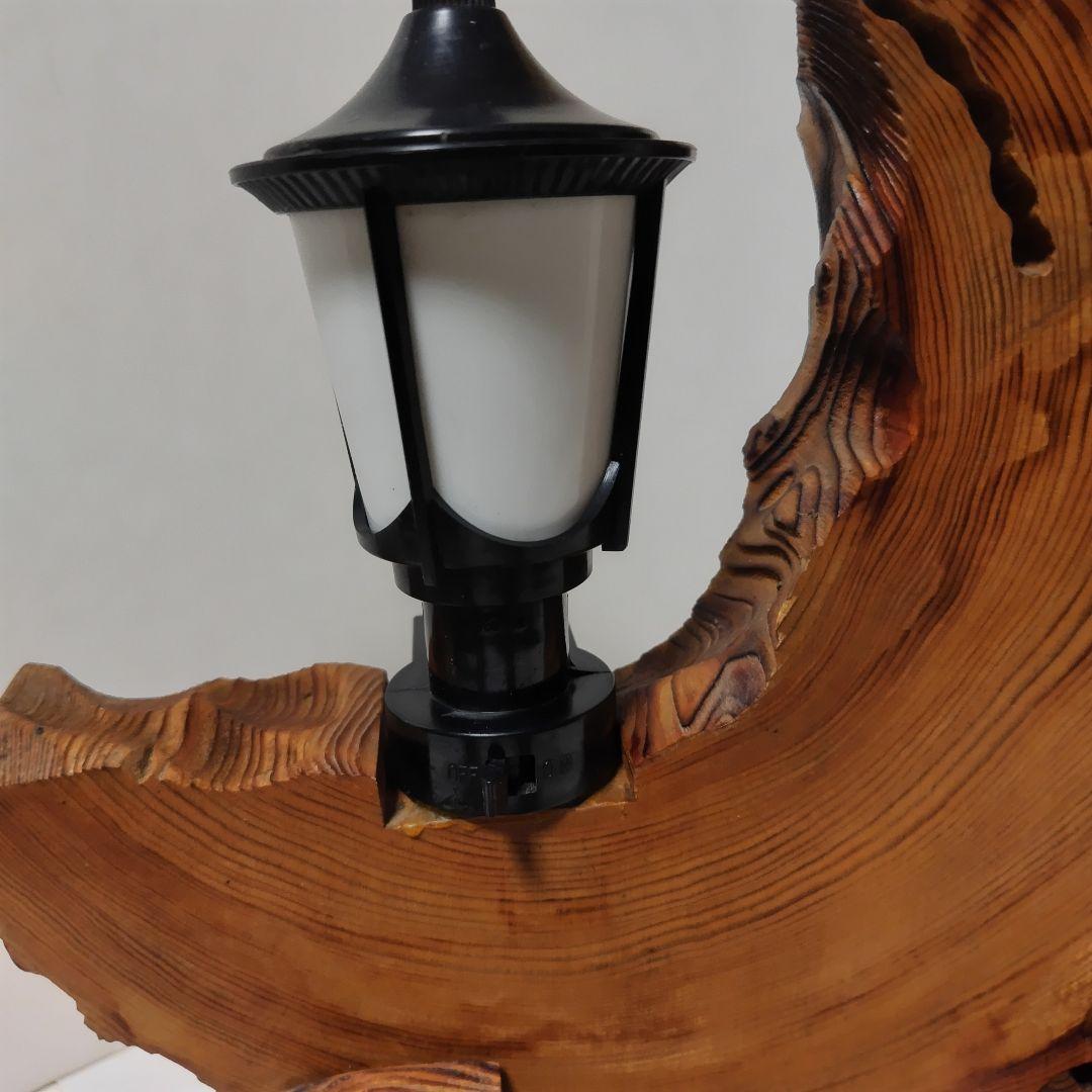希少　屋久杉 ランプ アンティークライト