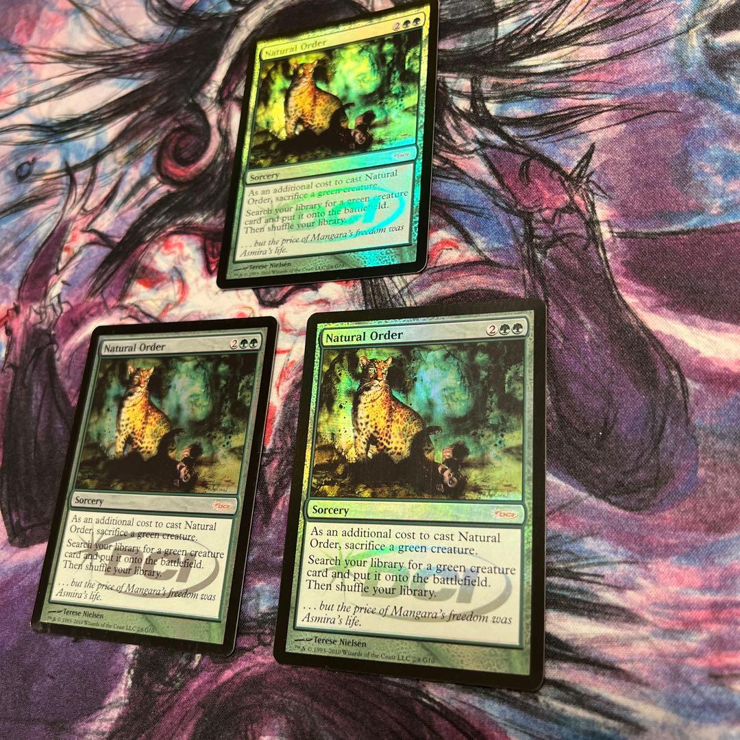 自然の秩序　英語版　foil 3枚